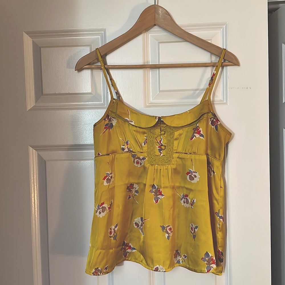 American Eagle Outfitters Babydoll Polyester Tank Size Medium